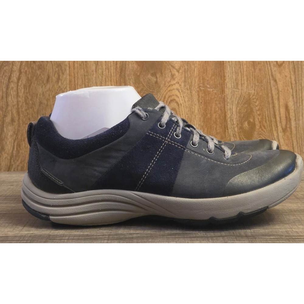 Clarks Wave Walk Andes Waterproof Shoes Womens‎ Size 7.5 Navy